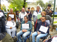 Trasporti Abruzzo, presentati due bus equipaggiati per i disabili