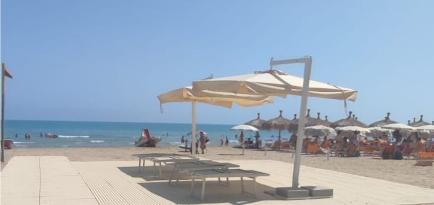 Attivata a Silvi la spiaggia accessibile presso piazza Nassiriya  ByRedazione