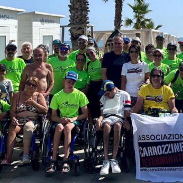 De Martinis sull’evento “Mare e montagne senza barriere”: “Grande emozione nel regalare una giornata fantastica alle persone disabili”
